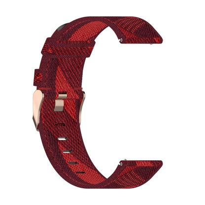 Pour Amazfit Bip Lite Version 1S / Bip S 20mm Nylon Denim Canvas Remplacement Bracelet Bracelet