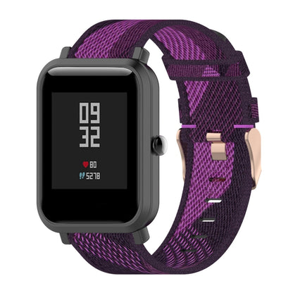 Pour Amazfit Bip Lite Version 1S / Bip S 20mm Nylon Denim Canvas Remplacement Bracelet Bracelet