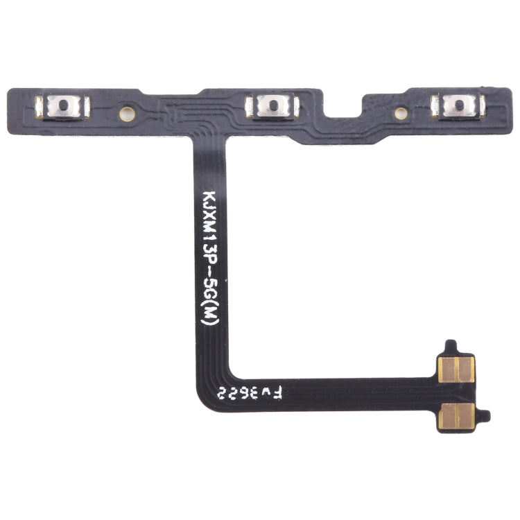 Câble flexible du bouton d'alimentation et du bouton de volume OEM, For Xiaomi Redmi 11 Prime 5G, For Xiaomi Redmi Note 12 4G, For Xiaomi 12T Pro, For Xiaomi Poco C55, For Xiaomi Civi 3, For Xiaomi 12T, For Xiaomi Redmi 12C, For Xiaomi Poco M5         ...
