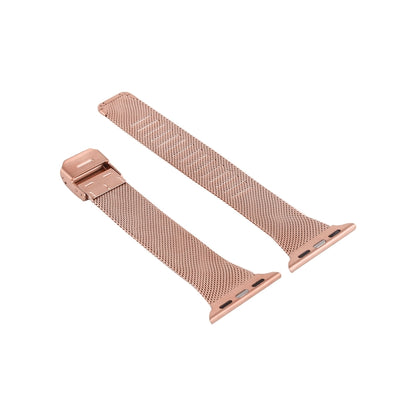 Bracelet de montre en acier inoxydable milanais, For Apple Watch Series 8&7 41mm / SE 2&6&SE&5&4 40mm / 3&2&1 38mm, For Apple Watch Ultra 49mm / Series 8&7 45mm / SE 2&6&SE&5&4 44mm / 3&2&1 42mm                                                          ...