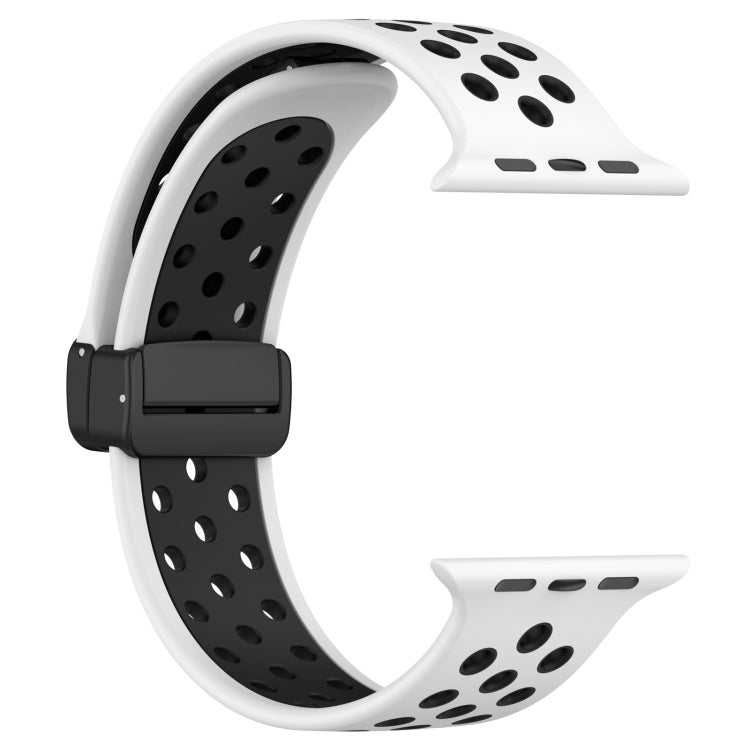Bracelet de montre en silicone à boucle magnétique, For Apple Watch SE 40mm, For Apple Watch SE 44mm, For Apple Watch 6 40mm, For Apple Watch 6 44mm
