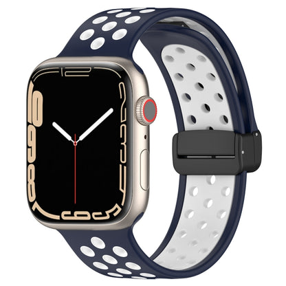Bracelet de montre en silicone à boucle magnétique, For Apple Watch SE 40mm, For Apple Watch SE 44mm, For Apple Watch 6 40mm, For Apple Watch 6 44mm