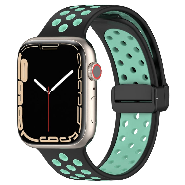 Bracelet de montre en silicone à boucle magnétique, For Apple Watch SE 40mm, For Apple Watch SE 44mm, For Apple Watch 6 40mm, For Apple Watch 6 44mm