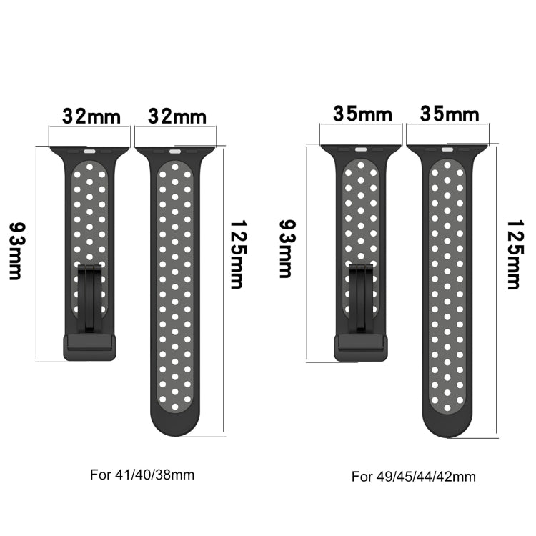 Bracelet de montre en silicone à boucle magnétique, For Apple Watch SE 40mm, For Apple Watch SE 44mm, For Apple Watch 6 40mm, For Apple Watch 6 44mm