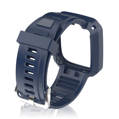 Bracelet de montre en silicone intégré avec texture en fibre de carbone, For Redmi Watch 3