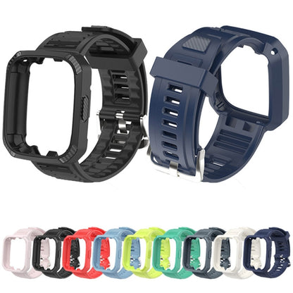 Bracelet de montre en silicone intégré avec texture en fibre de carbone, For Redmi Watch 3