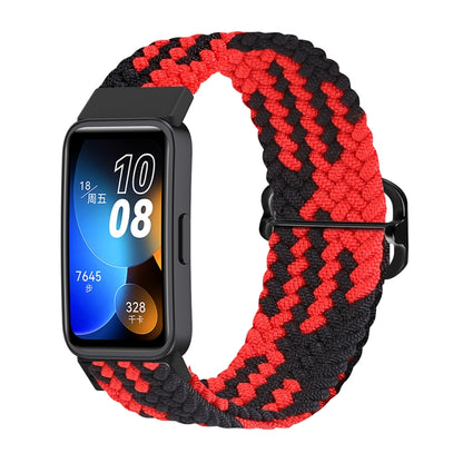 Bracelet de montre à boucle tressée en nylon, For Huawei Band 8