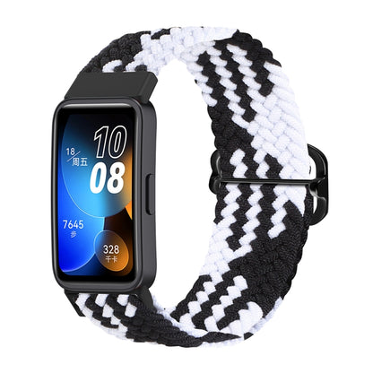 Bracelet de montre à boucle tressée en nylon, For Huawei Band 8