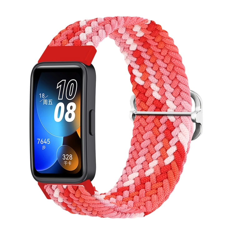 Bracelet de montre à boucle tressée en nylon, For Huawei Band 8
