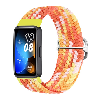 Bracelet de montre à boucle tressée en nylon, For Huawei Band 8