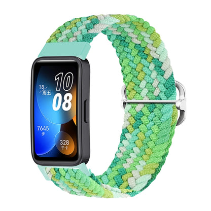 Bracelet de montre à boucle tressée en nylon, For Huawei Band 8