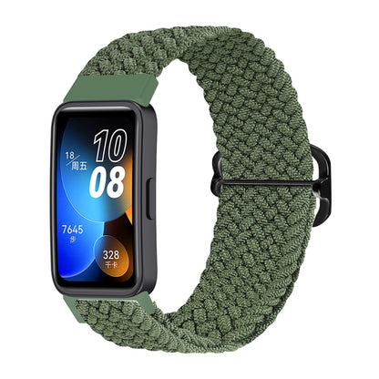 Bracelet de montre à boucle tressée en nylon, For Huawei Band 8
