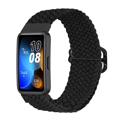 Bracelet de montre à boucle tressée en nylon, For Huawei Band 8