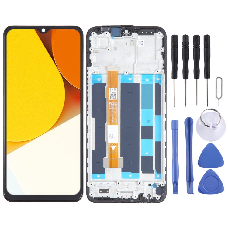 Écran LCD OEM pour avec assemblage complet de numériseur, For vivo Y15c / Y15s, For vivo Y35 4G