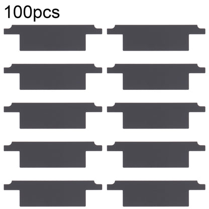 Autocollant de bande adhésive noire de batterie de 100set