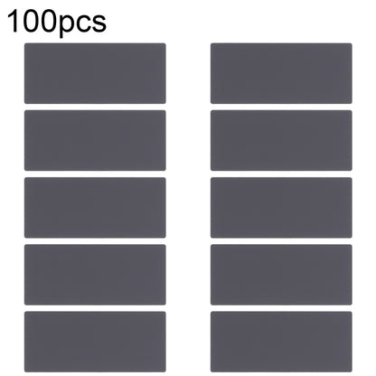 Autocollant de bande adhésive noire de batterie de 100set