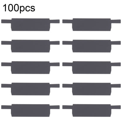 Autocollant de bande adhésive noire de batterie de 100set
