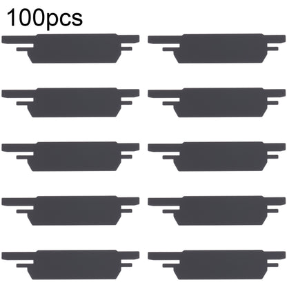 Autocollant de bande adhésive noire de batterie de 100set