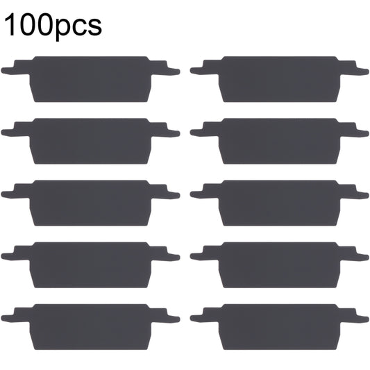 Autocollant de bande adhésive noire de batterie de 100set