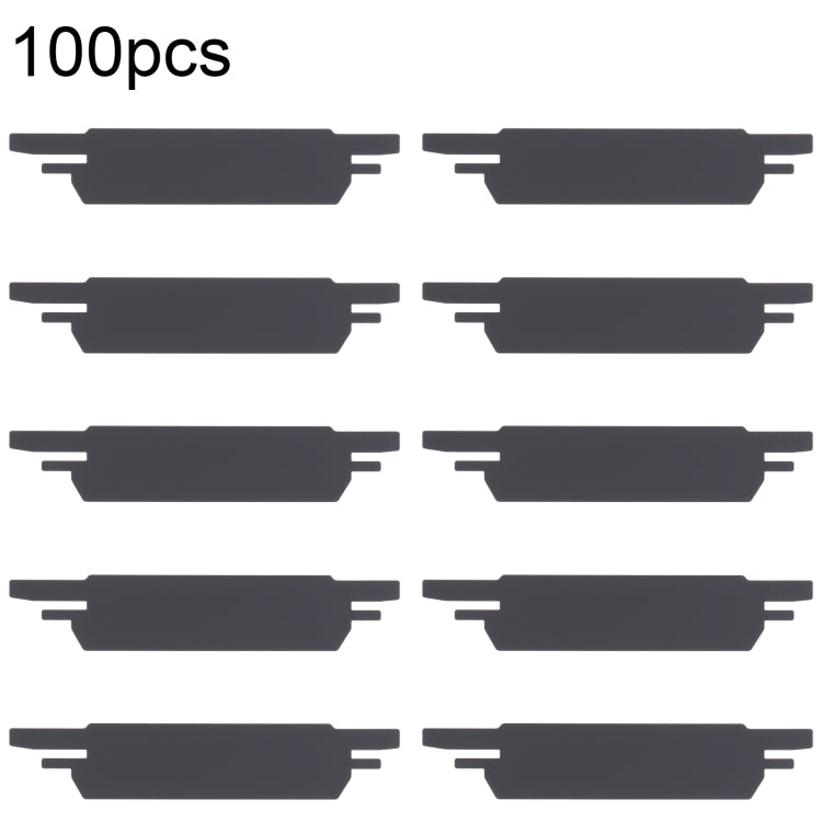 Autocollant de bande adhésive noire de batterie de 100set