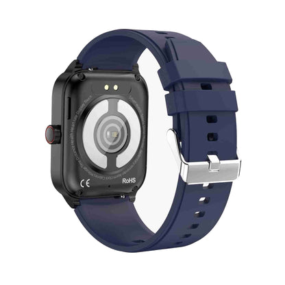 ET540 1,91 pouces IP67 étanche montre intelligente bande de silicone, prise en charge ECG/mesure non invasive de la glycémie, ET540 (Blue), ET540 (Red)