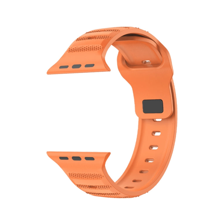 Bracelet de montre en caoutchouc fluoré texturé à pois, For Apple Watch Ultra 49mm, For Apple Watch SE 2023 44mm, For Apple Watch 8 41mm, For Apple Watch SE 2023 40mm, For Apple Watch 8 45mm, For Apple Watch Ultra 2 49mm, For Apple Watch SE 2022 40mm  ...