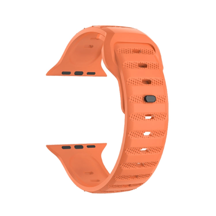 Bracelet de montre en caoutchouc fluoré texturé à pois, For Apple Watch Ultra 49mm, For Apple Watch SE 2023 44mm, For Apple Watch 8 41mm, For Apple Watch SE 2023 40mm, For Apple Watch 8 45mm, For Apple Watch Ultra 2 49mm, For Apple Watch SE 2022 40mm  ...