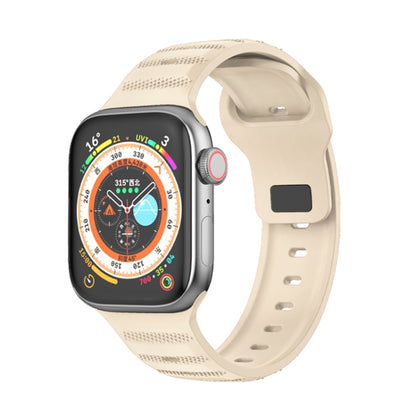 Bracelet de montre en caoutchouc fluoré texturé à pois, For Apple Watch 3 38mm, For Apple Watch 3 42mm, For Apple Watch 2 42mm, For Apple Watch 2 38mm, For Apple Watch 42mm, For Apple Watch 38mm