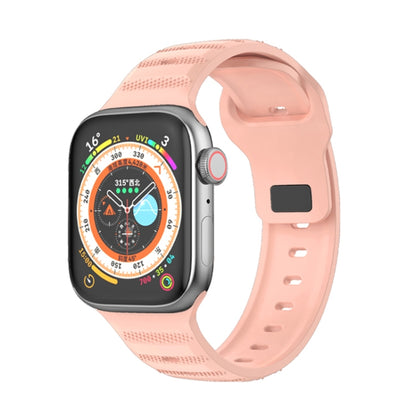 Bracelet de montre en caoutchouc fluoré texturé à pois, For Apple Watch 3 38mm, For Apple Watch 3 42mm, For Apple Watch 2 42mm, For Apple Watch 2 38mm, For Apple Watch 42mm, For Apple Watch 38mm
