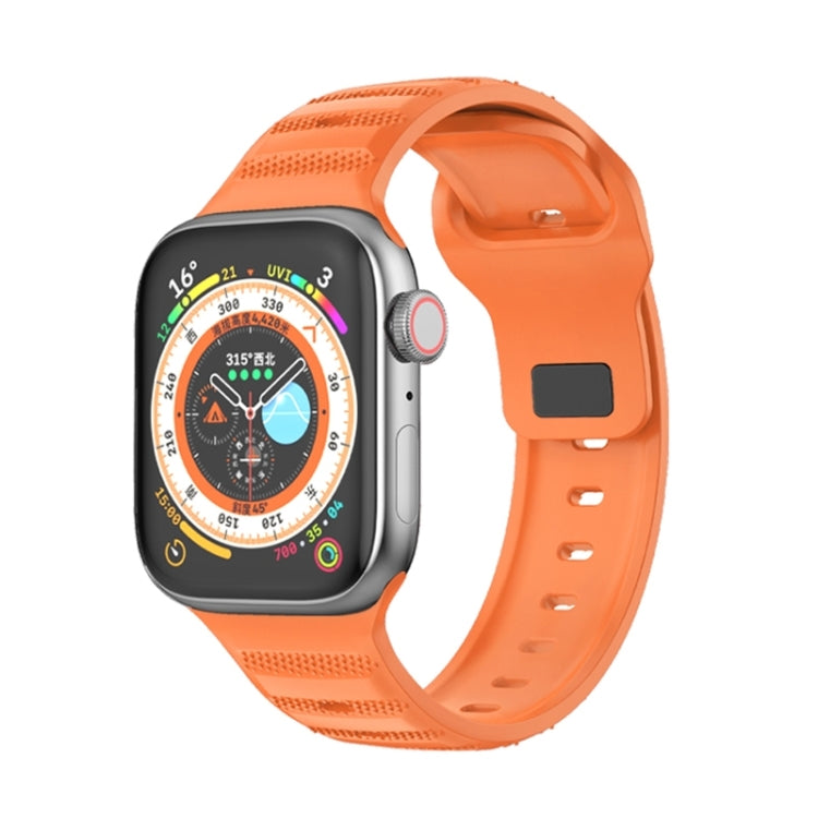 Bracelet de montre en caoutchouc fluoré texturé à pois, For Apple Watch Ultra 49mm, For Apple Watch SE 2023 44mm, For Apple Watch 8 41mm, For Apple Watch SE 2023 40mm, For Apple Watch 8 45mm, For Apple Watch Ultra 2 49mm, For Apple Watch SE 2022 40mm  ...