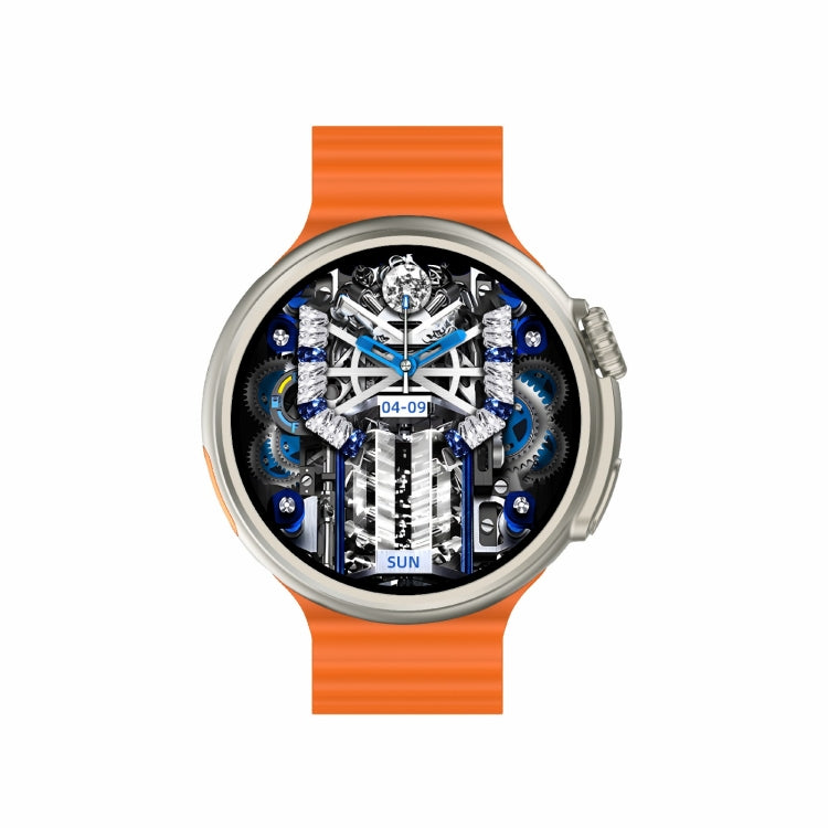 La montre intelligente HD à écran rond Z78 Ultra 1,52 pouces prend en charge la surveillance de la fréquence cardiaque et de l'oxygène sanguin