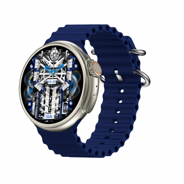 La montre intelligente HD à écran rond Z78 Ultra 1,52 pouces prend en charge la surveillance de la fréquence cardiaque et de l'oxygène sanguin