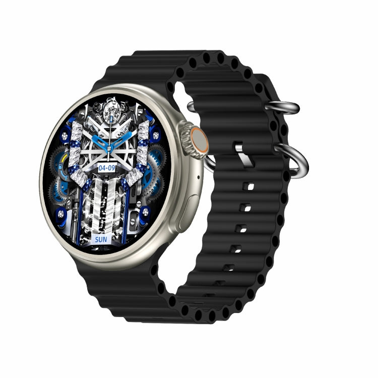 La montre intelligente HD à écran rond Z78 Ultra 1,52 pouces prend en charge la surveillance de la fréquence cardiaque et de l'oxygène sanguin
