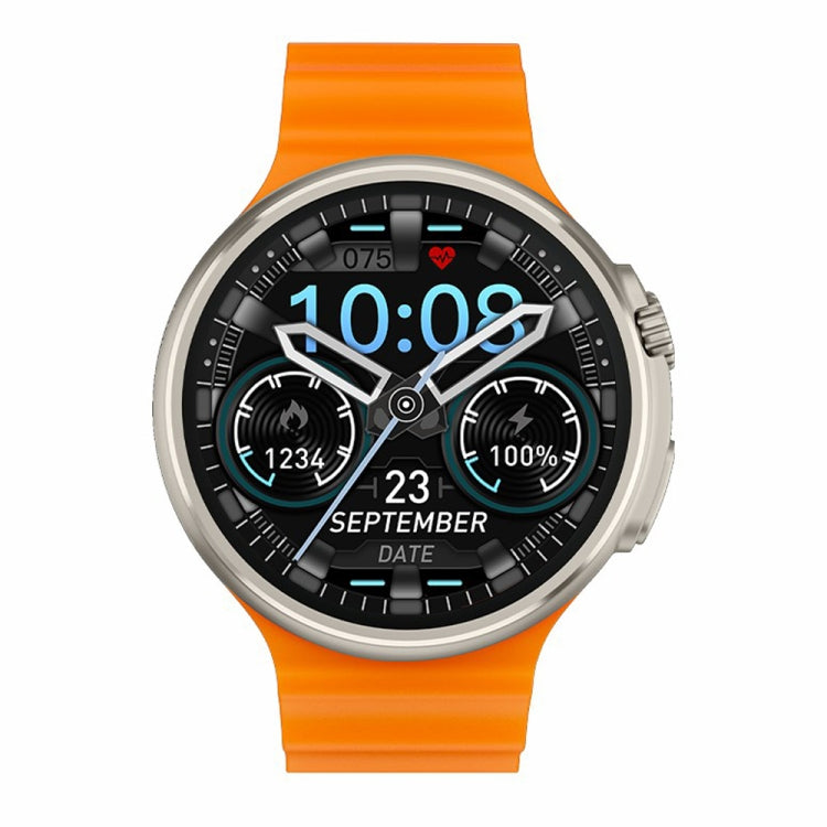La montre intelligente à écran rond TFT V3 Ultra Max 1,6 pouces prend en charge les appels vocaux / la surveillance de l'oxygène sanguin