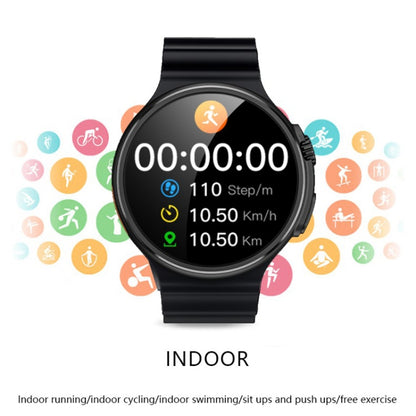 La montre intelligente à écran rond TFT V3 Ultra Max 1,6 pouces prend en charge les appels vocaux / la surveillance de l'oxygène sanguin