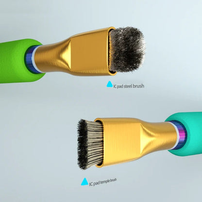 Brosse en acier de nettoyage Mijing Phantom IC Pad avec poignée colorée