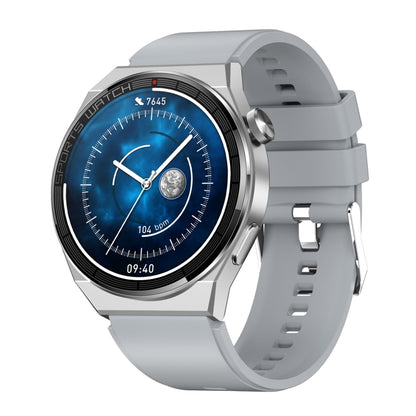 KT62 La montre intelligente à écran rond TFT de 1,36 pouce prend en charge les appels Bluetooth / la surveillance de l'oxygène sanguin, Silicone Strap, Leather Strap, Steel Strap