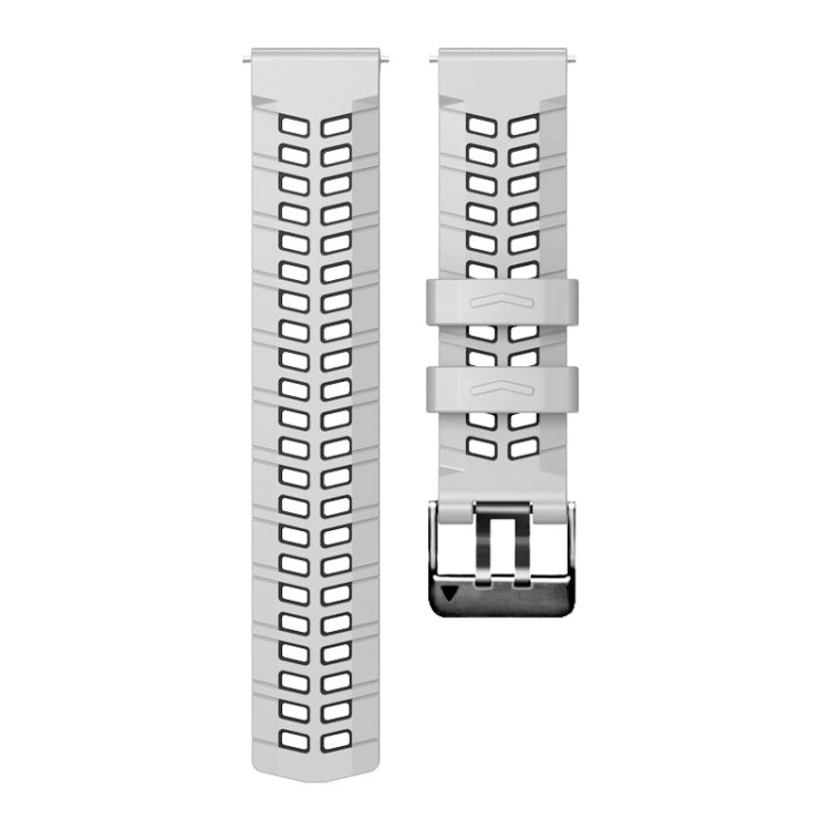 Bracelet de montre en silicone bicolore à trou à double rangée de 22 mm, For Huawei Watch4 / 4 Pro / Watch3 / 3 Pro