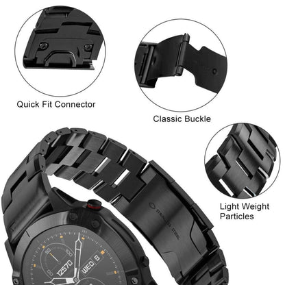 Bracelet de montre à dégagement rapide en alliage de titane, For Garmin Instinct 2X Solar, For Garmin Enduro 2, For Garmin Epix Pro 51mm, For Garmin Fenix 7 Pro 51mm