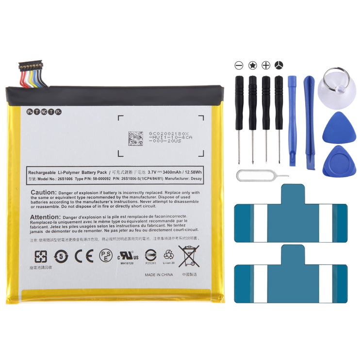 Remplacement de la batterie, ST23, MC-308594, 26S1014, 26S1006, 26S1021