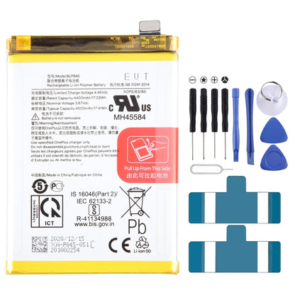 Remplacement de la batterie, BLP845, BLP861, BLP785