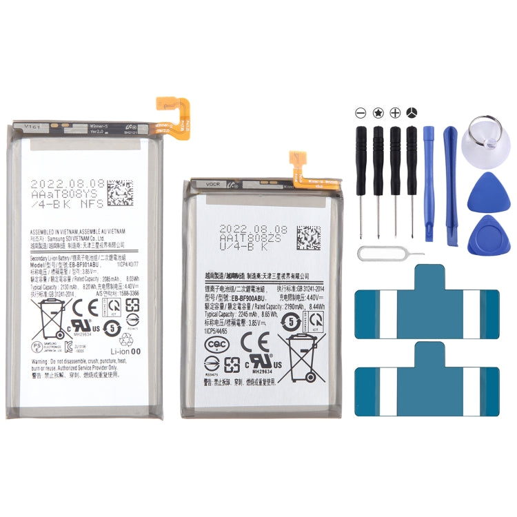 Remplacement de la batterie, EB-BF907ABA EB-BF901ABA, EB-BF900ABU EB-BF901ABU, EB-BF723ABU EB-BF724ABU, EB-BF711ABY EB-BF712ABY, EB-BF707ABY EB-BF708ABY