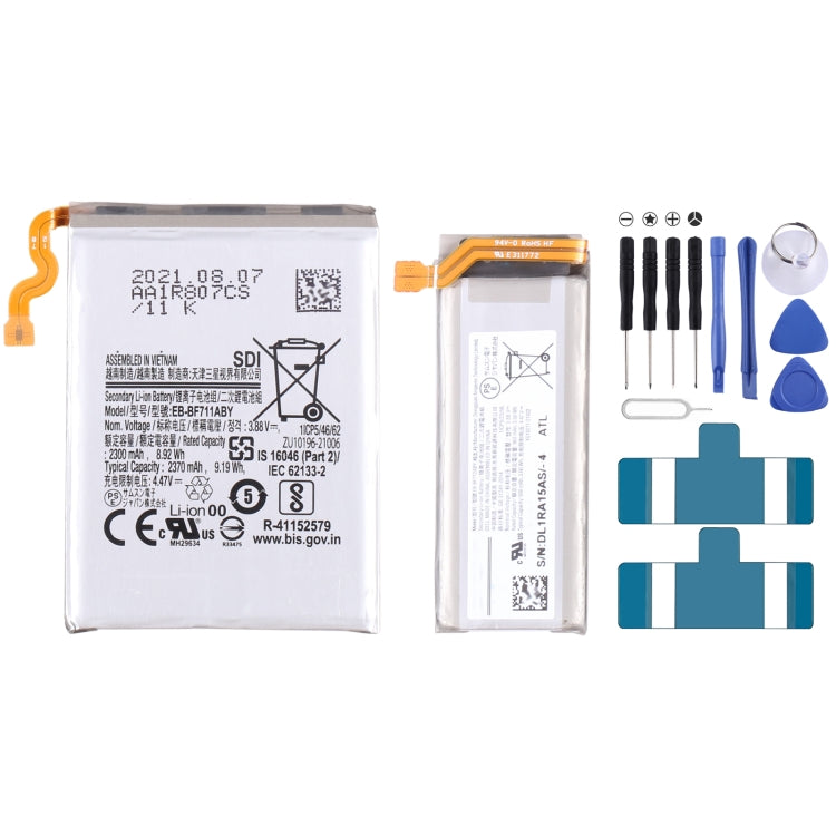 Remplacement de la batterie, EB-BF907ABA EB-BF901ABA, EB-BF900ABU EB-BF901ABU, EB-BF723ABU EB-BF724ABU, EB-BF711ABY EB-BF712ABY, EB-BF707ABY EB-BF708ABY