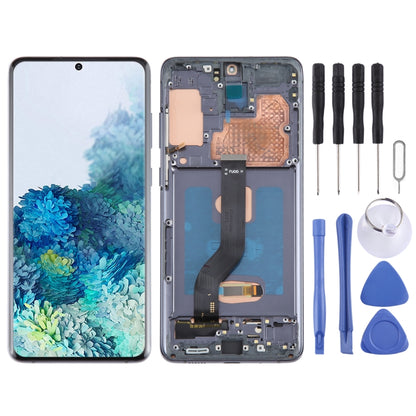 Écran LCD OLED pour assemblage complet de numériseur avec cadre, For Samsung Galaxy S23+ 5G SM-S916B, For Samsung Galaxy S22 Ultra 5G SM-S908B (EU Version), For Samsung Galaxy S21+ 5G SM-G996B, For Samsung Galaxy S20+ 4G/5G SM-G985/986                 ...