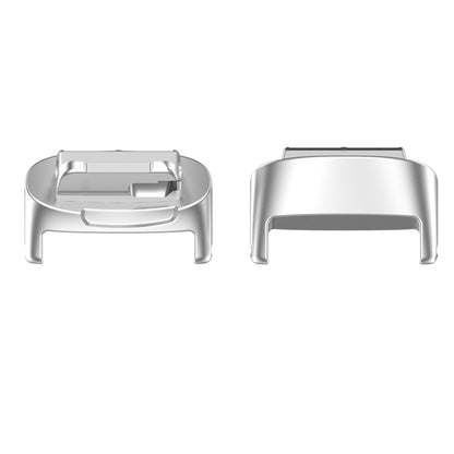 1 paire de connecteurs de bracelet de montre en métal en acier inoxydable, For Fitbit Inspire 3