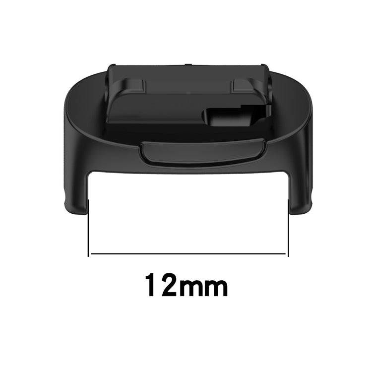 1 paire de connecteurs de bracelet de montre en métal en acier inoxydable, For Fitbit Inspire 3