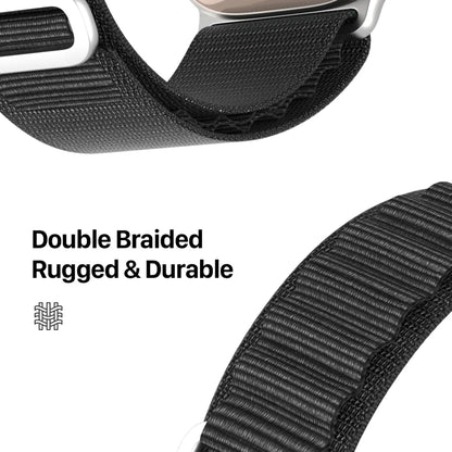 Bracelet de montre à boucle en nylon DUX DUCIS série GS, For Apple Watch Ultra 49mm, For Apple Watch SE 2023 44mm, For Apple Watch SE 2023 40mm, For Apple Watch Ultra 2 49mm, For Apple Watch SE 2022 40mm, For Apple Watch Series 9 45mm                  ...