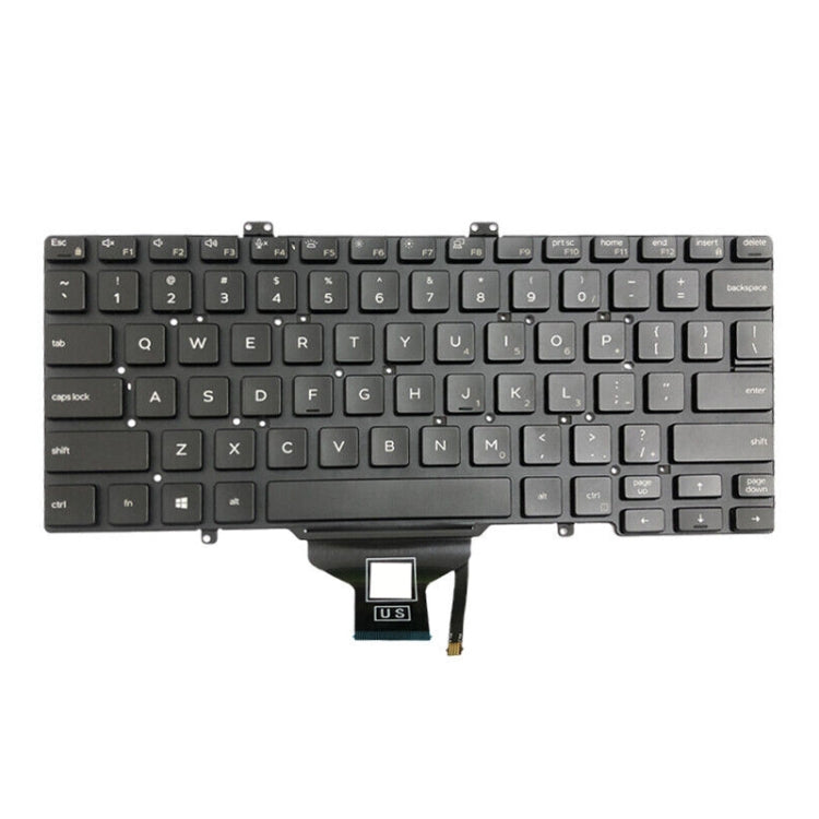 Clavier rétroéclairé version américaine, For Dell Latitude 7400 / E7400 / L3400 / 5400, For Dell Vostro 5310 / 5320