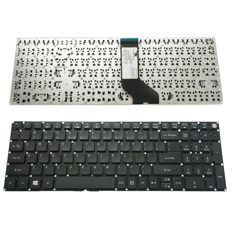 Clavier version américaine, For Acer Aspire 3 A315-21 / A315-31