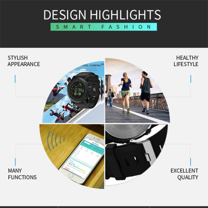 SPOVAN PR1 Montre intelligente Bluetooth lumineuse étanche extérieure